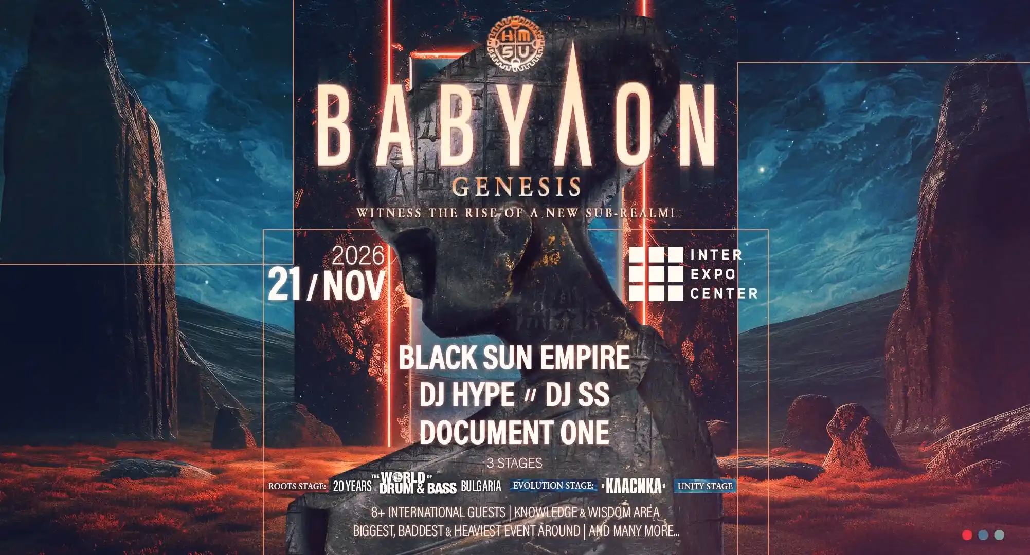 BABYLON • Genesis | 21.11.2026 | Inter Expo Center, София