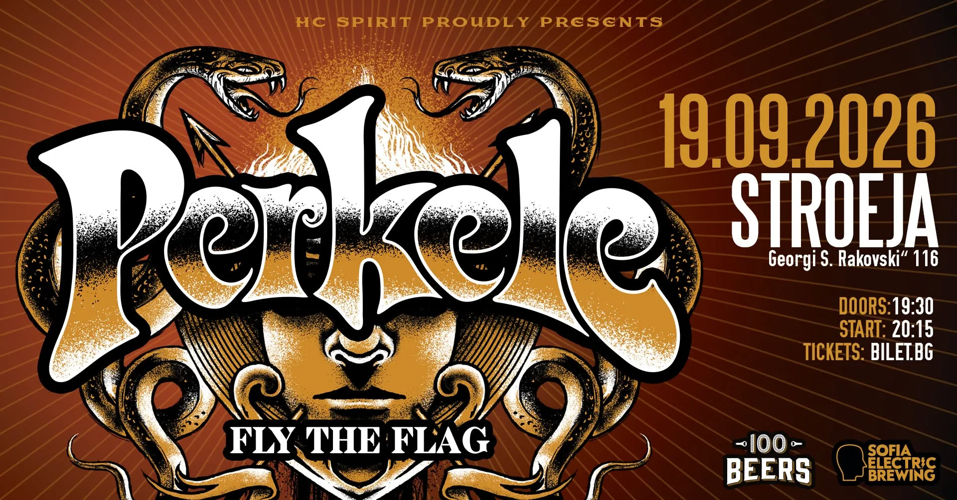 PERKELE live in Sofia
