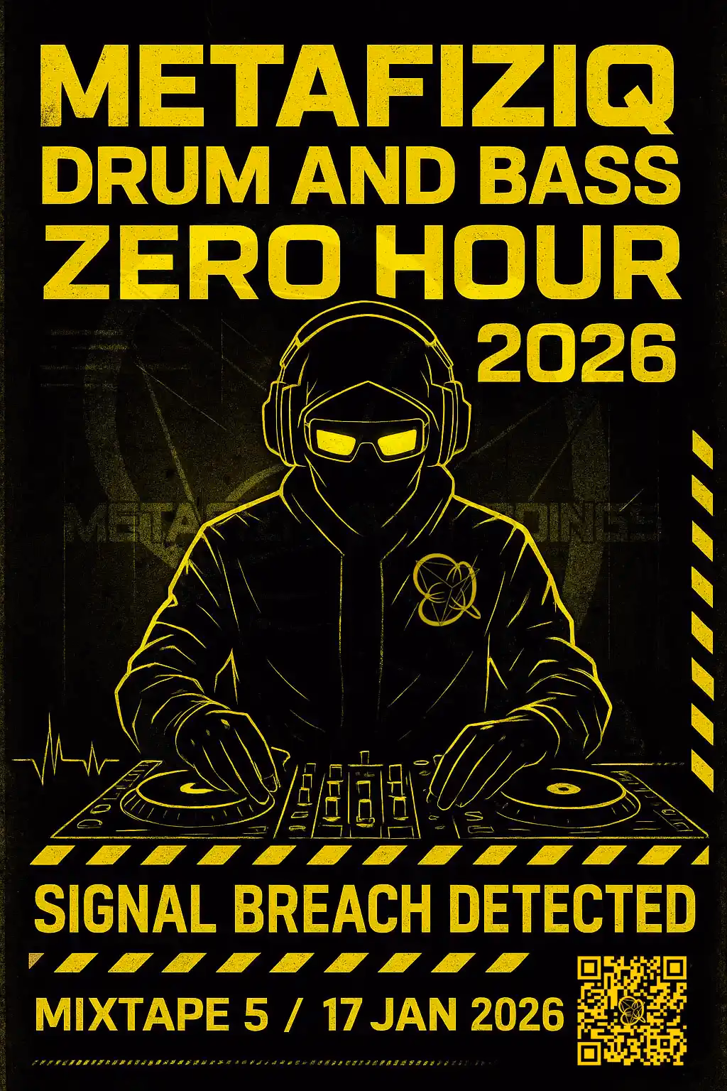 METAFIZIQ DRUM AND BASS ZERO HOUR // Club Mixtape 5 / 17.01